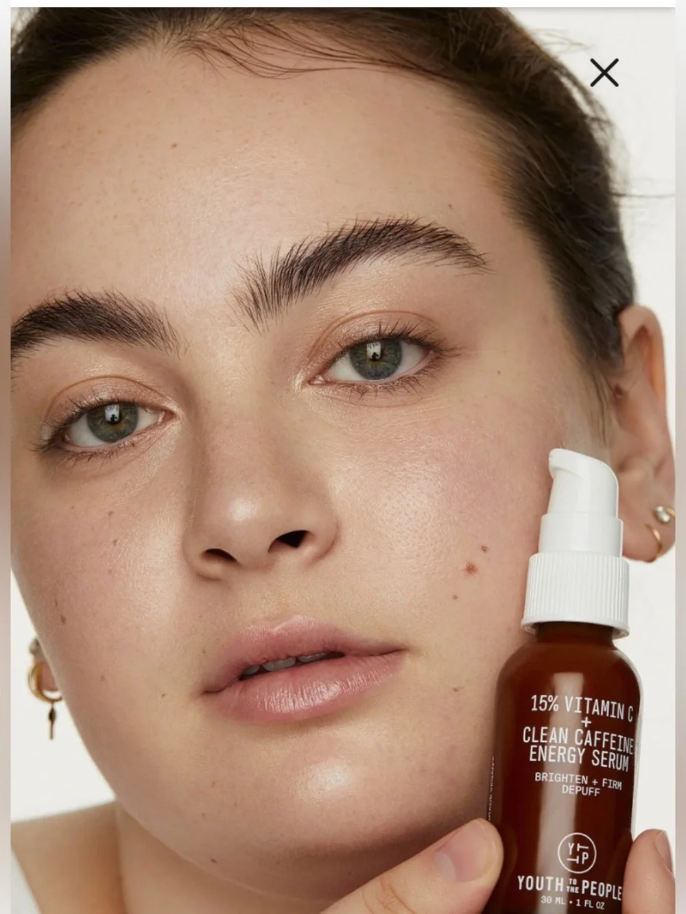 Youth To The People 15% Vitamin C + Caffeine Energy Serum - NEW